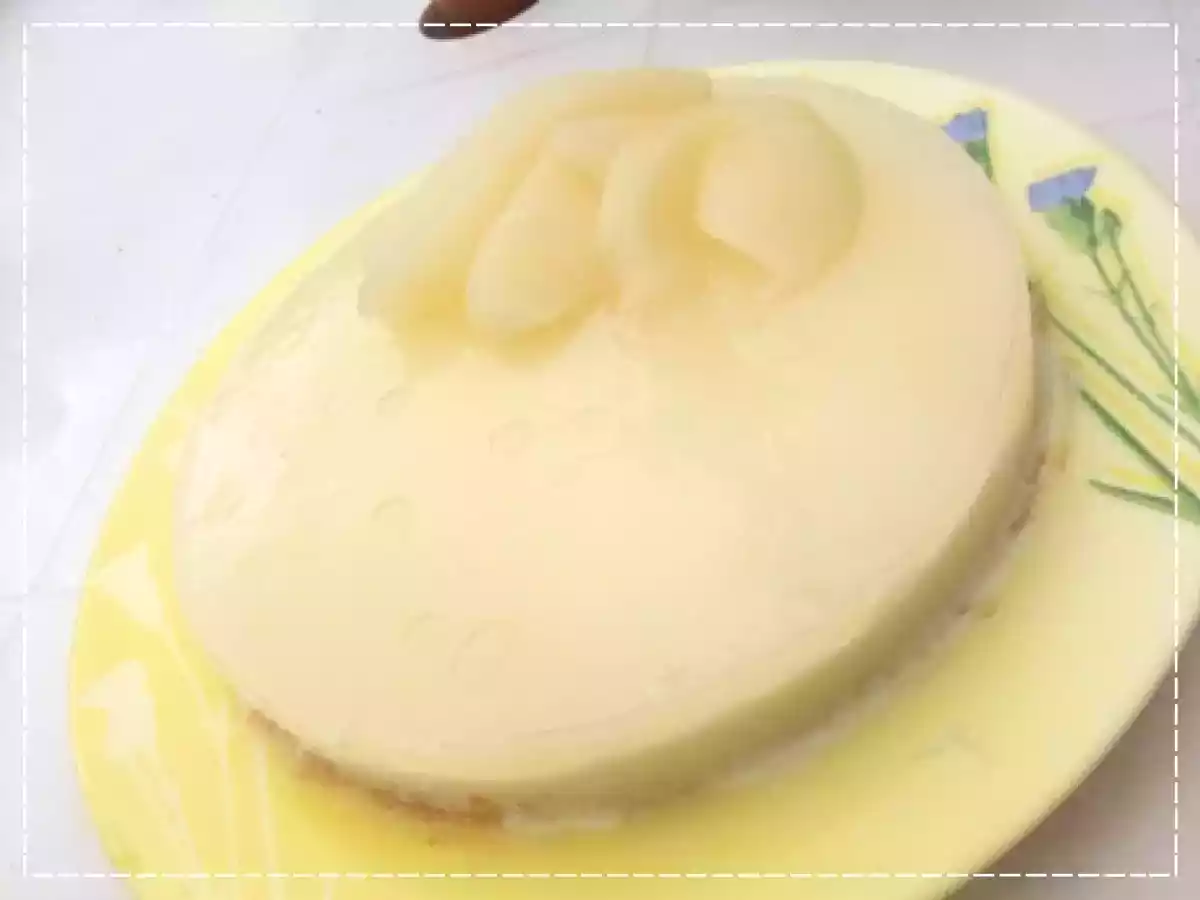 bavarois à la poire