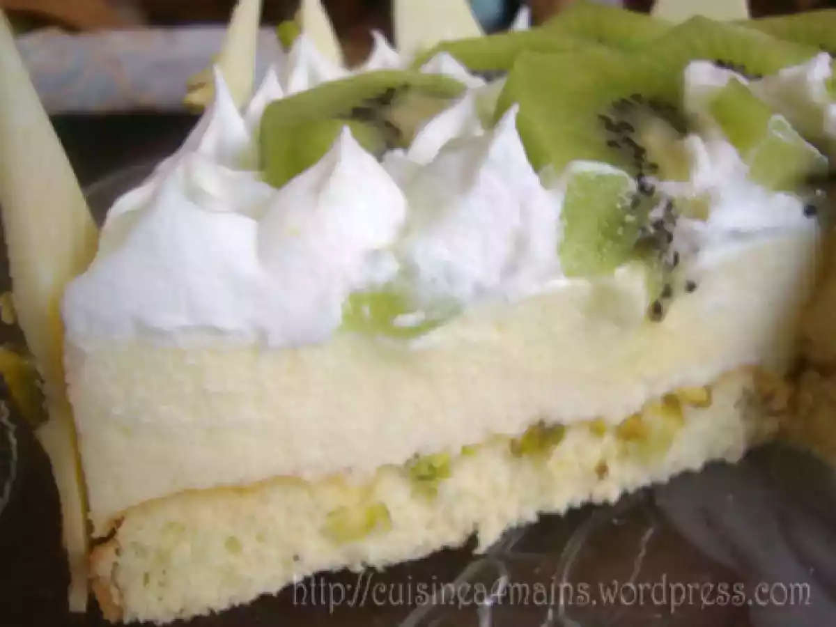 Bavarois au citron kiwi pour Kaouther - photo 2