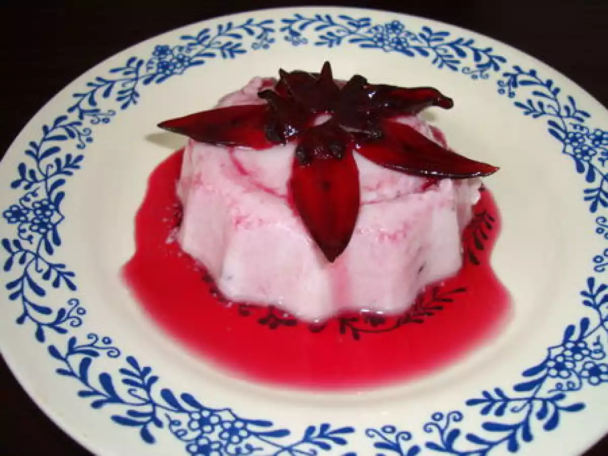 Bavarois aux fleurs d'Hibiscus - photo 2