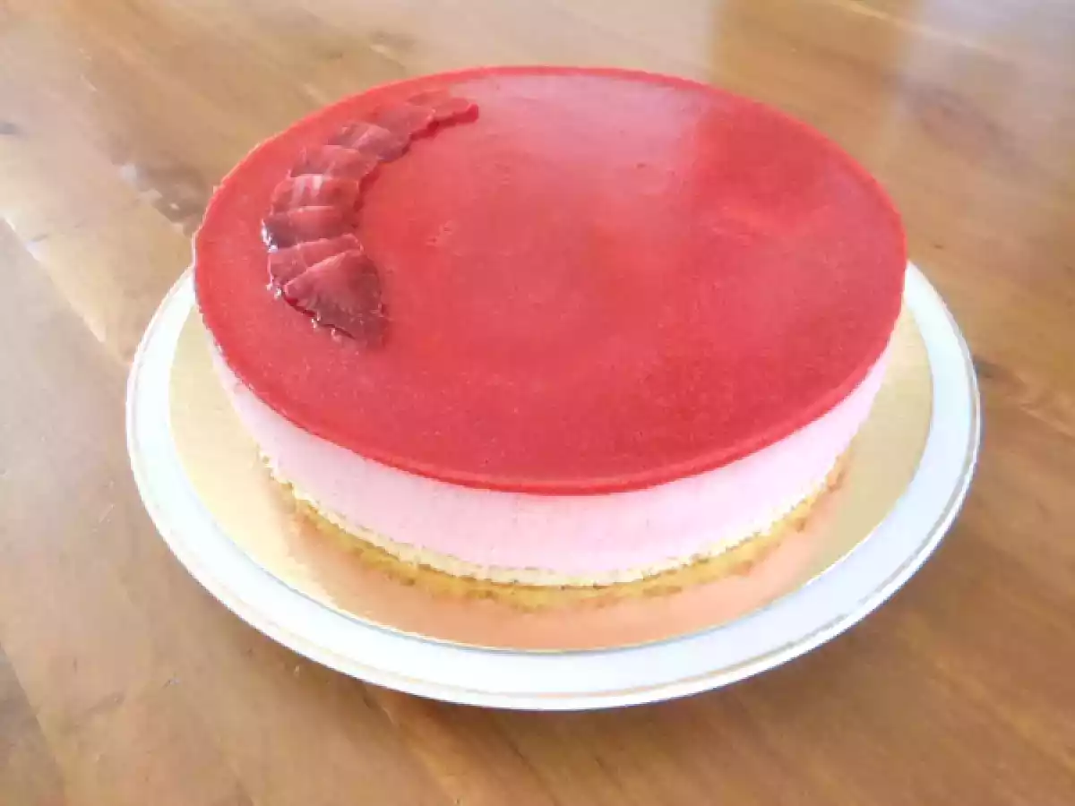 Bavarois aux Fraises