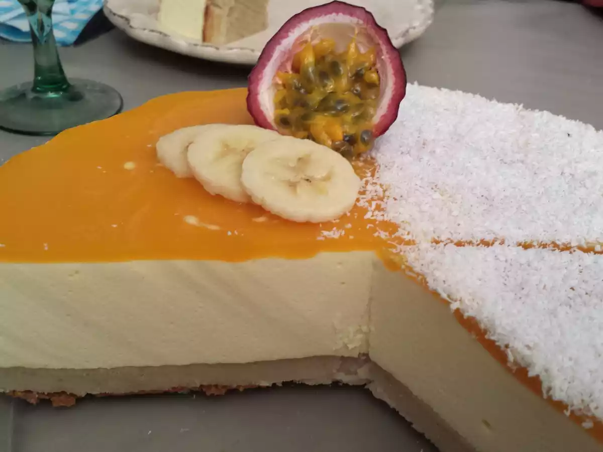 Bavarois banane-passion - photo 4