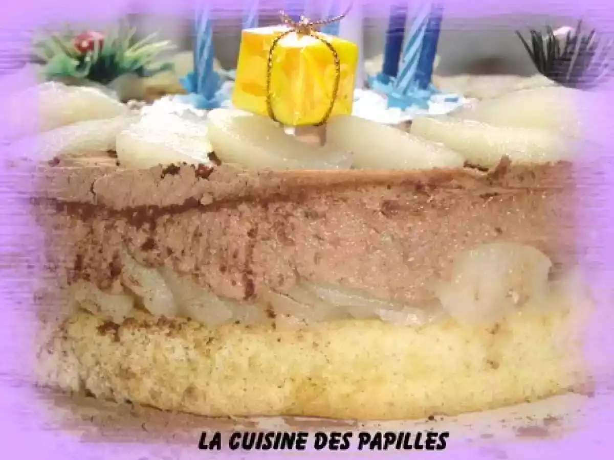 Bavarois chocolat-poire - photo 2