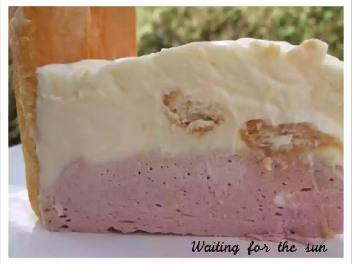 Bavarois citron framboise