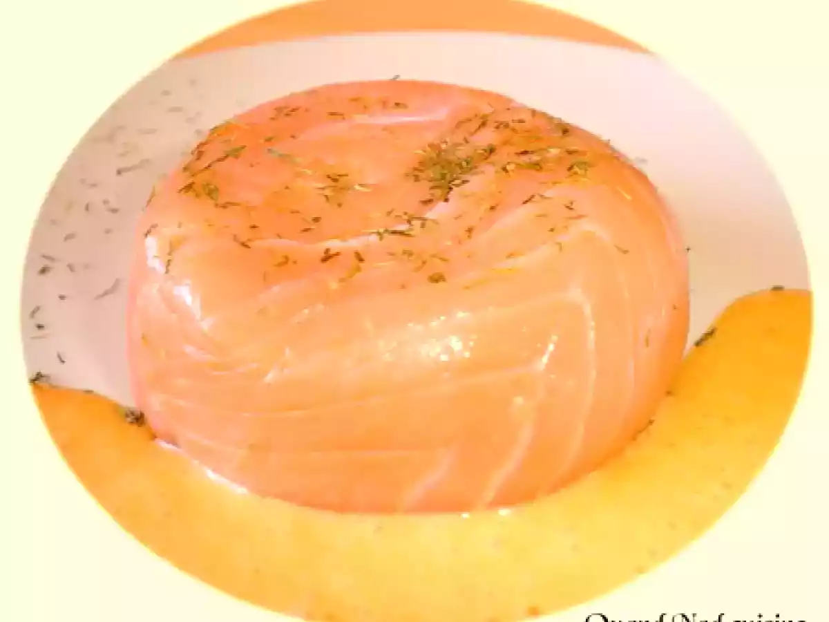 Bavarois d'avocat au saumon fumé - photo 3