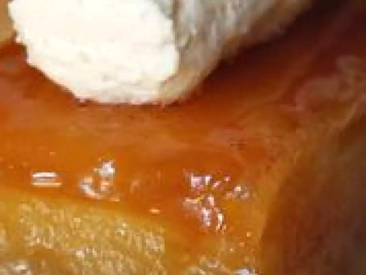 Bavarois de foie gras sur confit de pommes et pain d'épices - photo 2