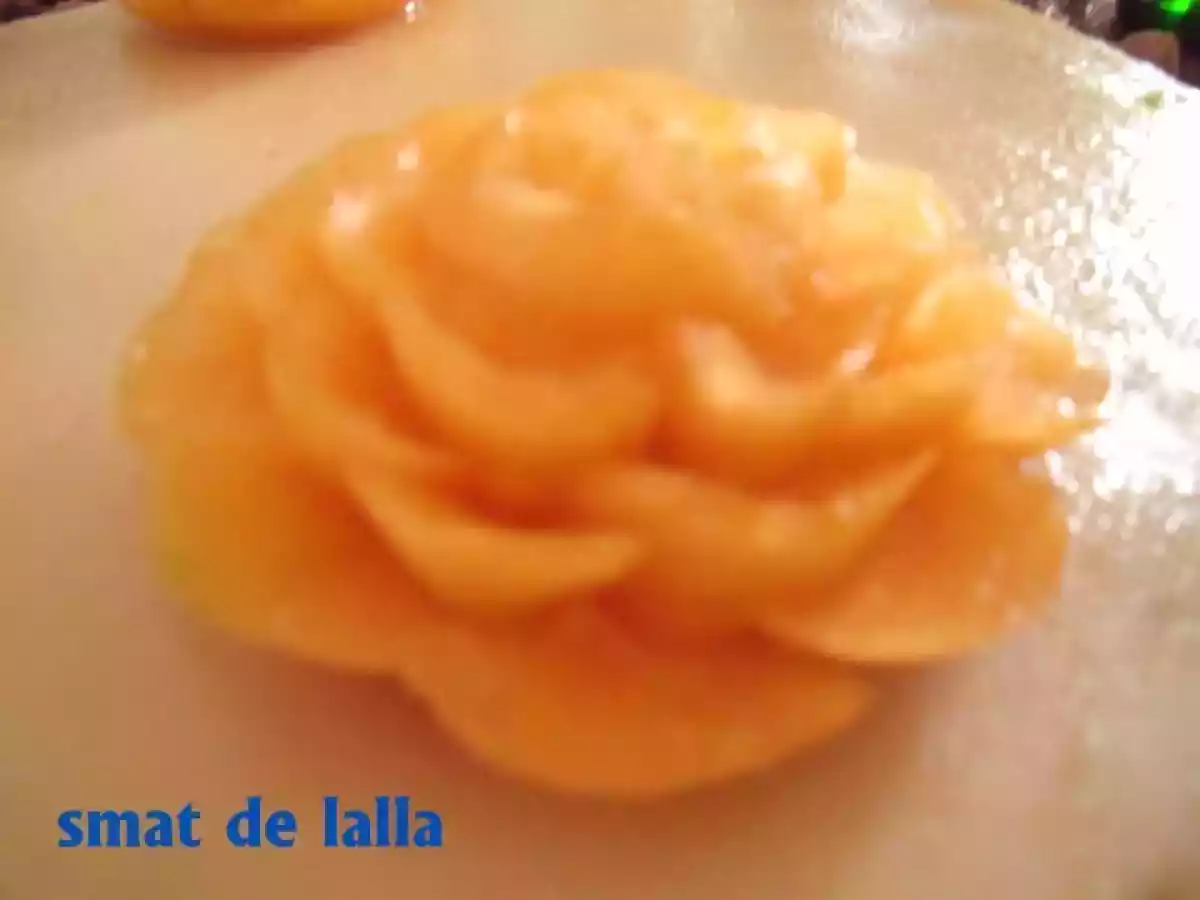 Bavarois de melon