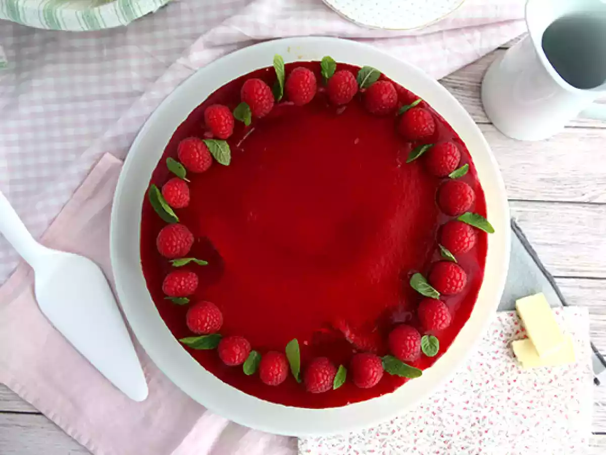 Bavarois framboise chocolat blanc (étapes et vidéo) - photo 5