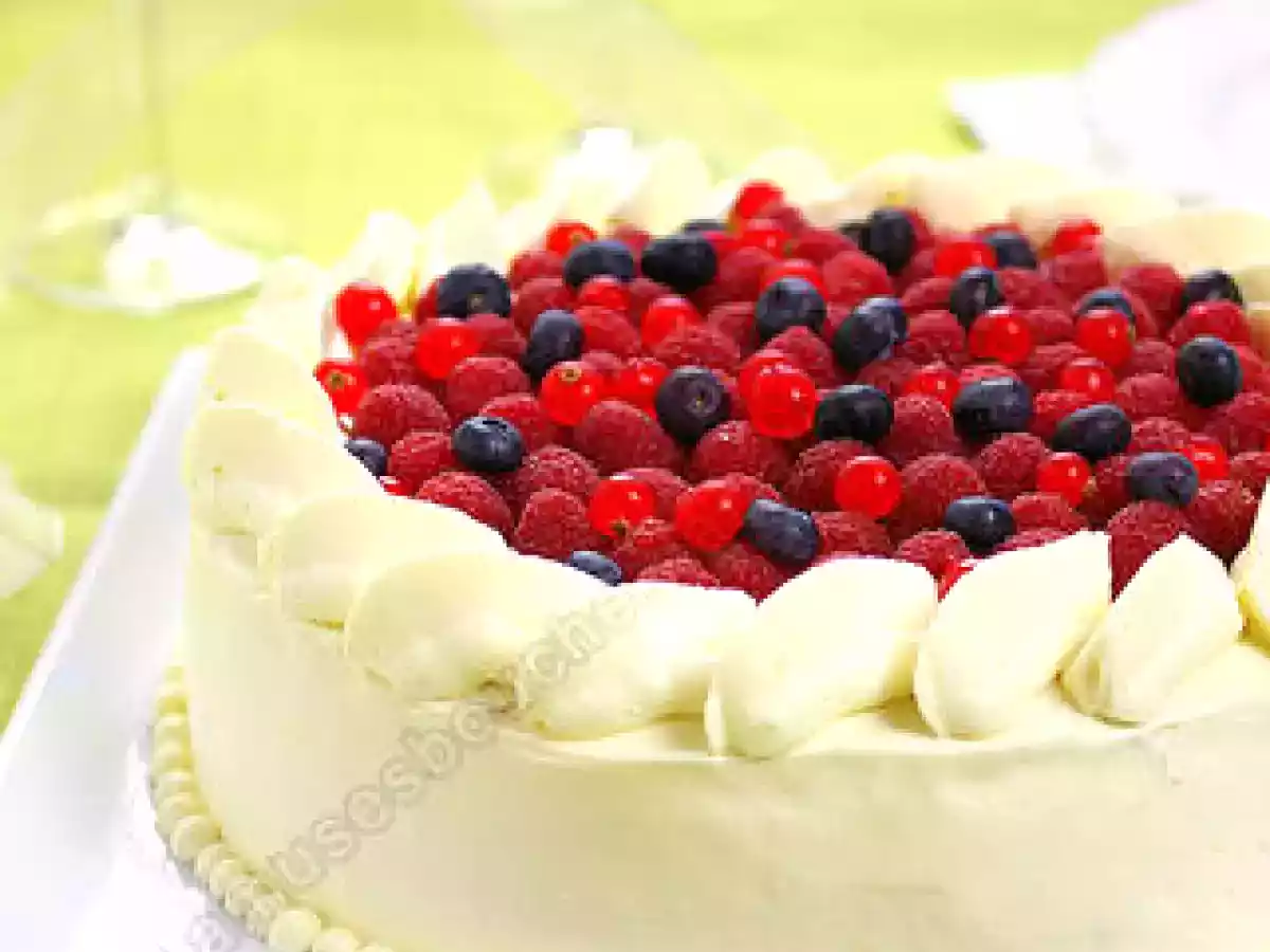 Bavarois framboises et chocolat blanc - photo 4