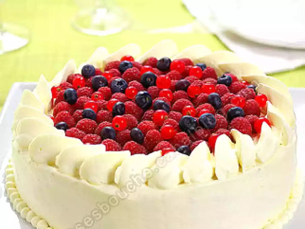 Bavarois framboises et chocolat blanc - photo 6