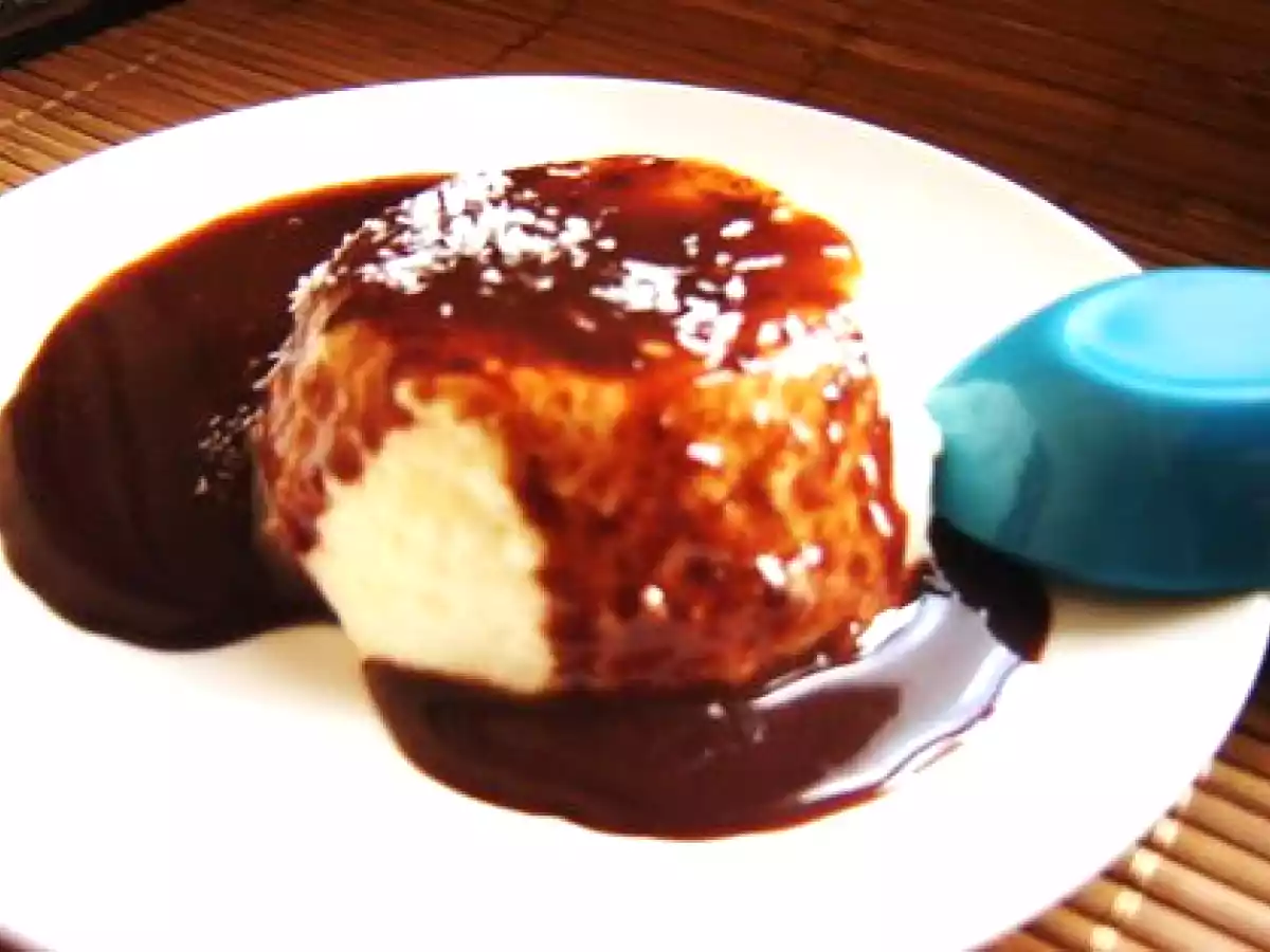 Bavarois Light COCO et sa Sauce au NUTELLA