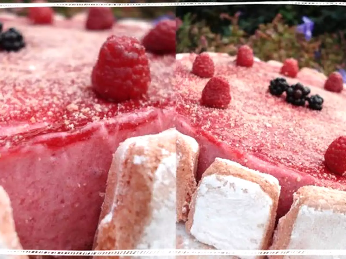 Bavarois mûre/framboise - photo 2