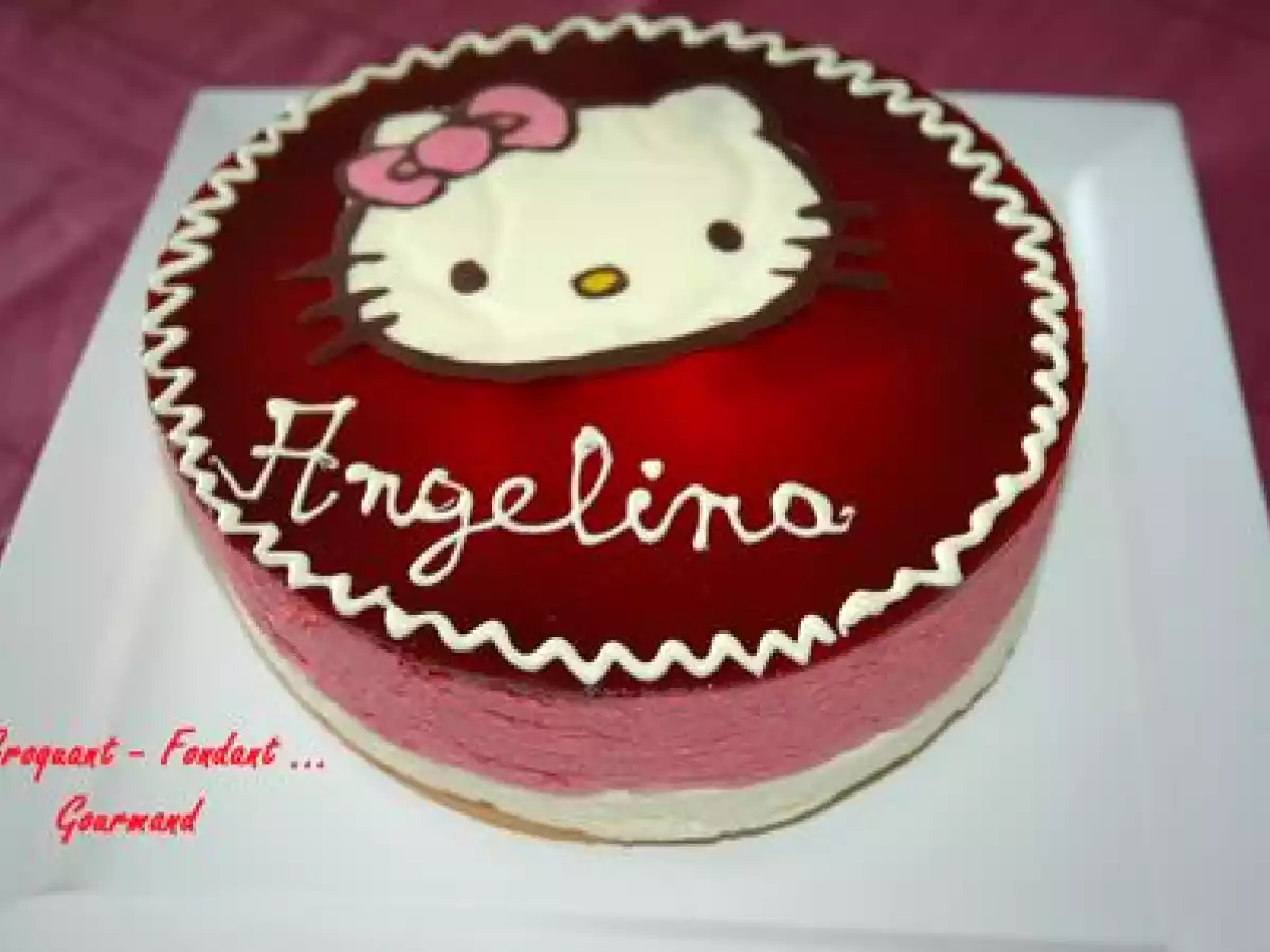 BAVAROIS VANILLE-FRAMBOISE