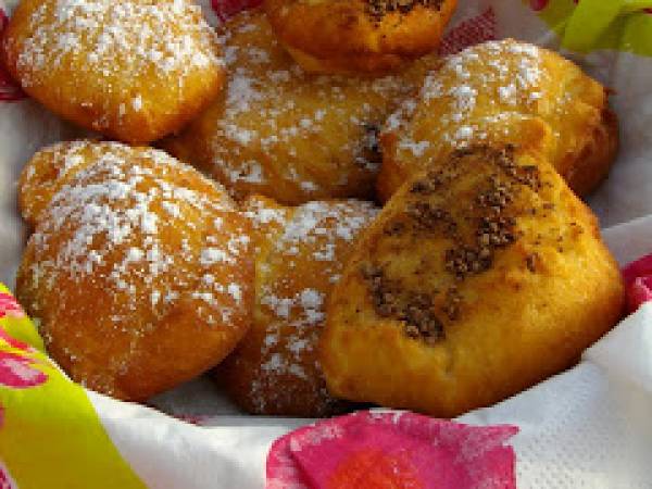 Beignet au nutella ou chocolat blanc - Recette Ptitchef