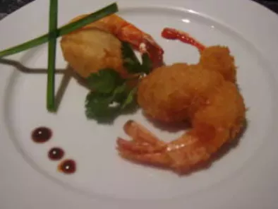 Beignet de crevettes à la japonaise ou à la chinoise