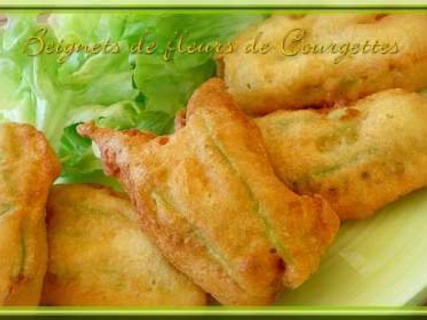 beignet de fleurs de courgettes - photo 2