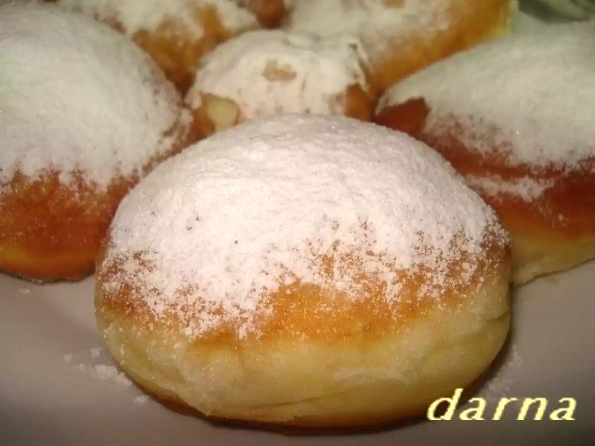 Beignets à la crème mousseline