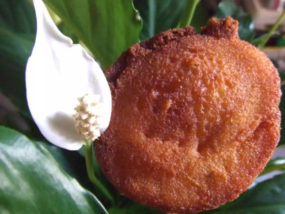 Beignets à la farine de maïs et à la banane