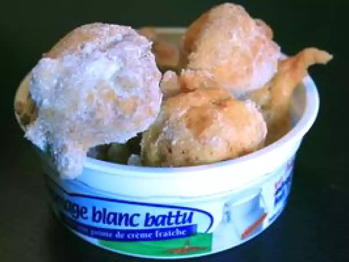 Beignets au fromage blanc