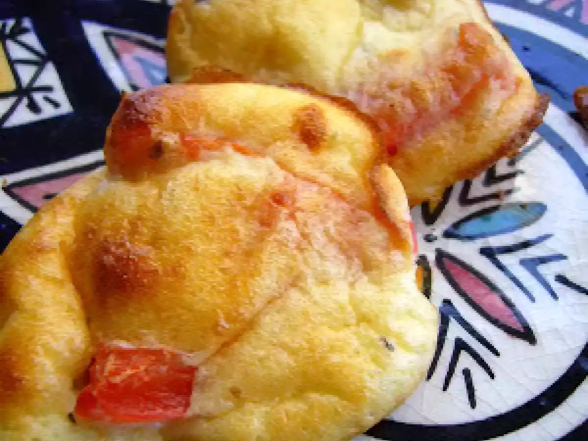 Beignets aux poivrons (sans gluten et presque sans MG )