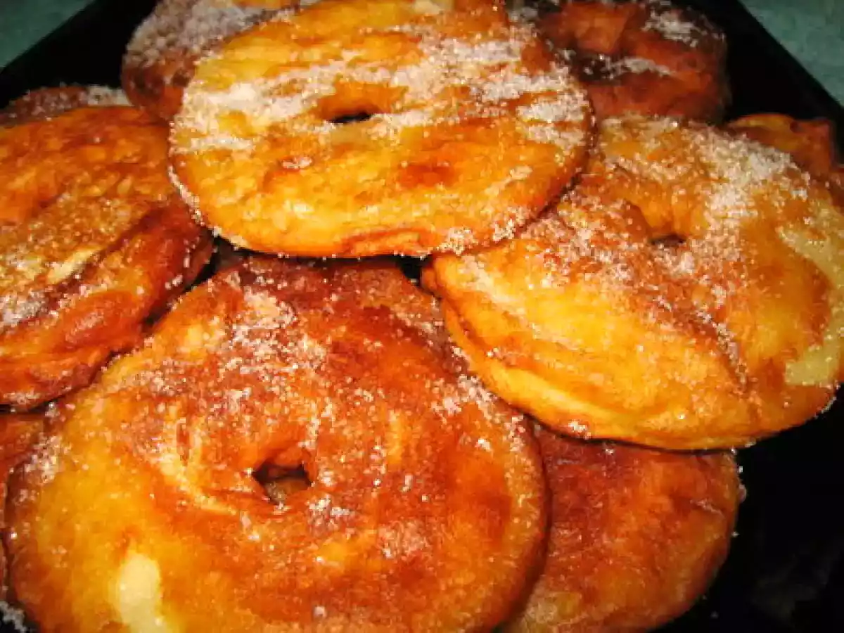 Beignets aux pommes facile expliqué pas à pas
