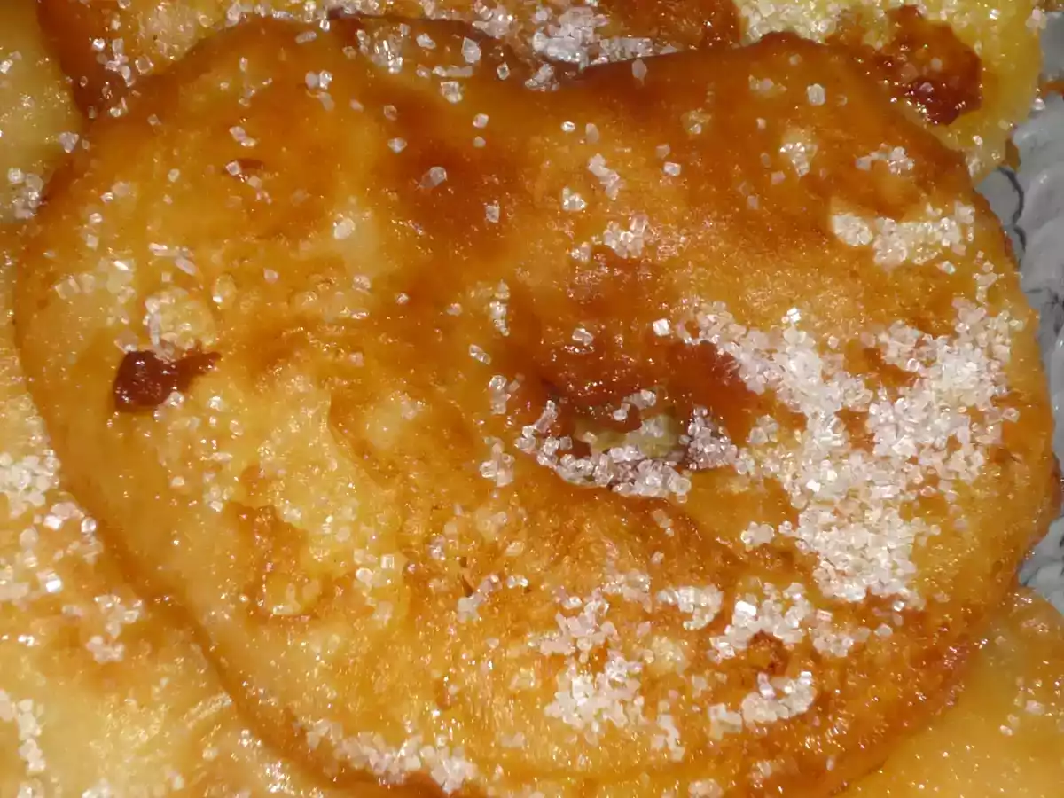 Beignets aux pommes la recette facile par étape