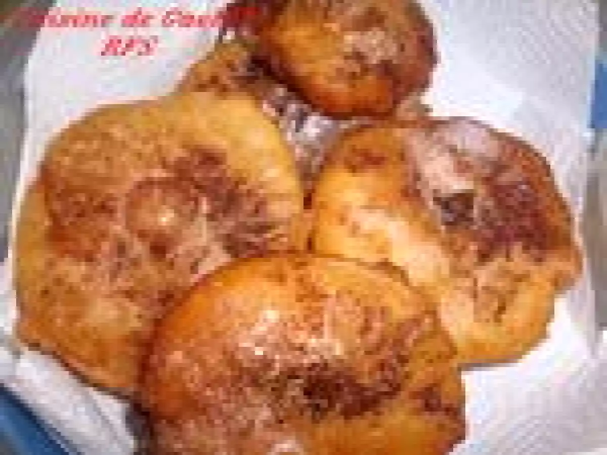 Beignets aux pommes nouvel an chinois. - photo 2