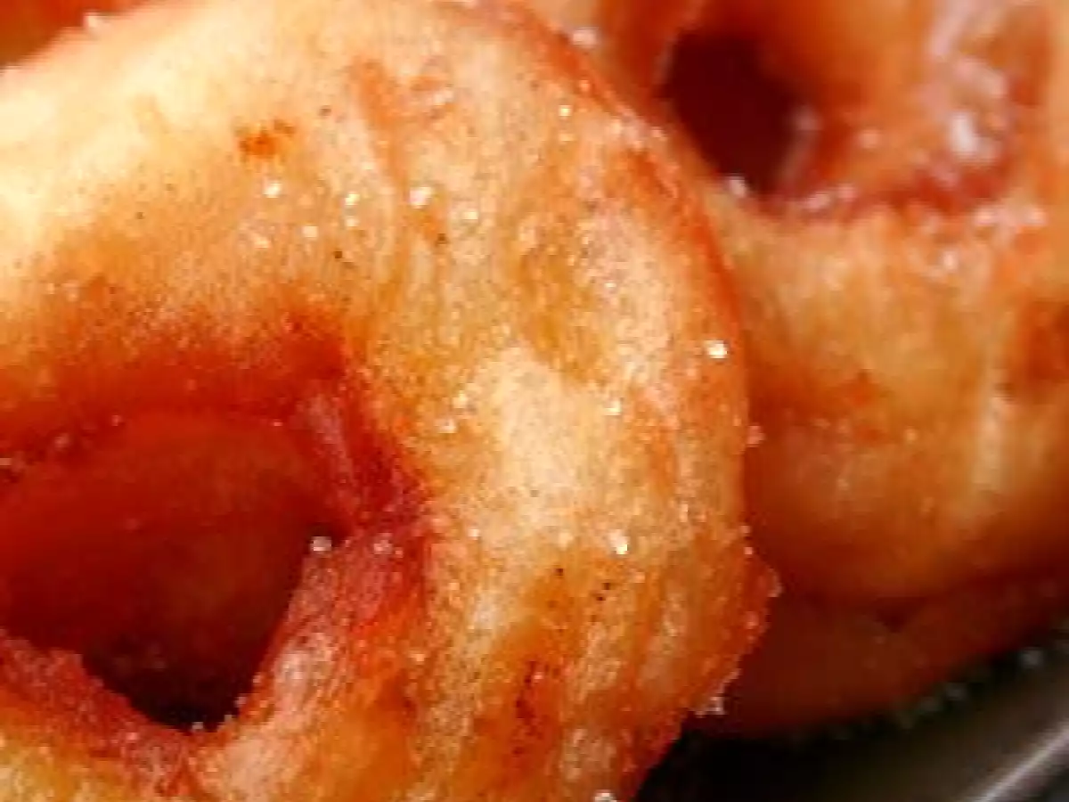 Beignets aux pommes sans gluten