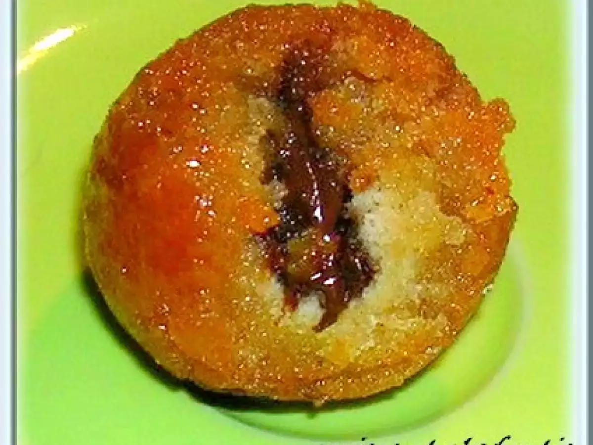 BEIGNETS BOULES FOURRES AU CHOCOLAT - photo 2