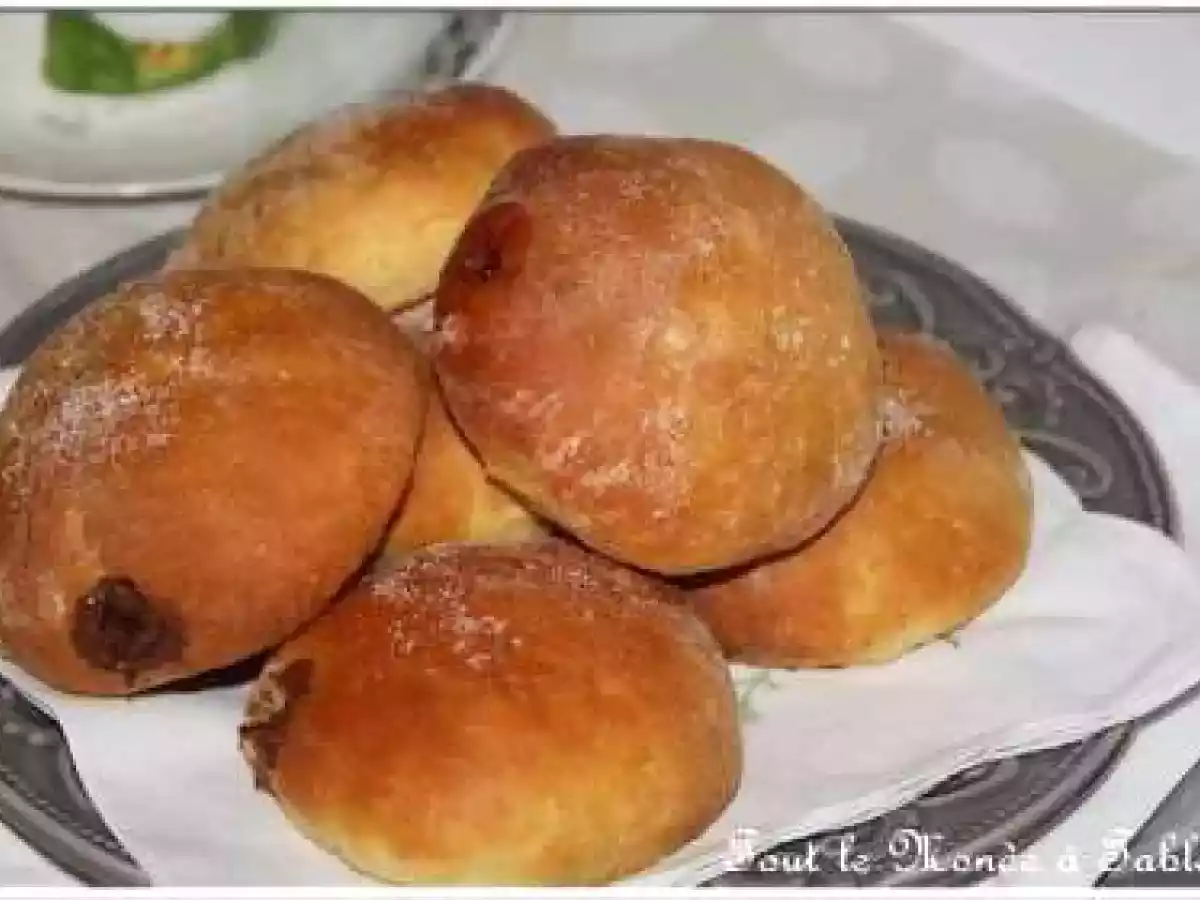 beignets cuits au four au nutella ou à la confiture - photo 3