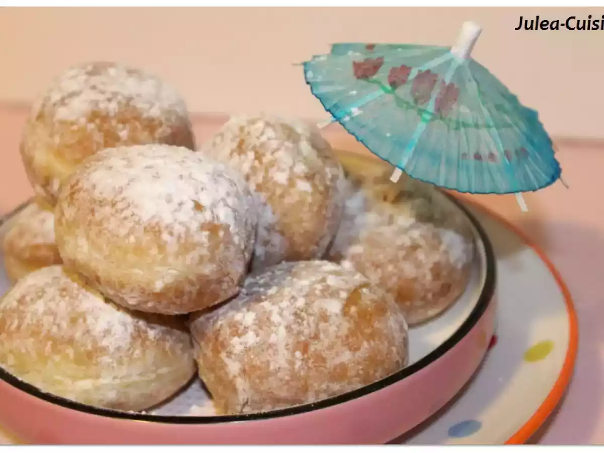 Beignets de Carnaval tout sucré, au four !