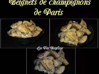 Beignets de champignons de Paris