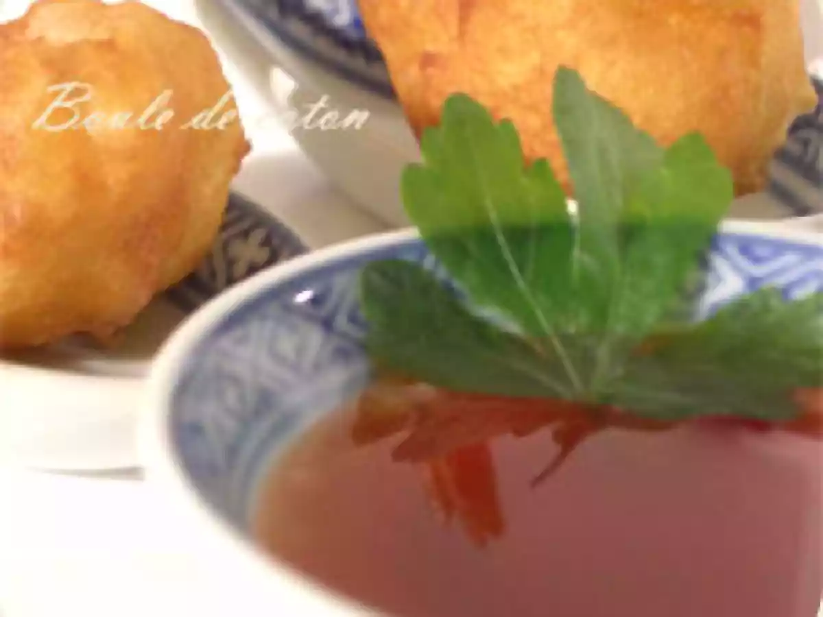 Beignets de crevette sauce aigre douce - photo 3