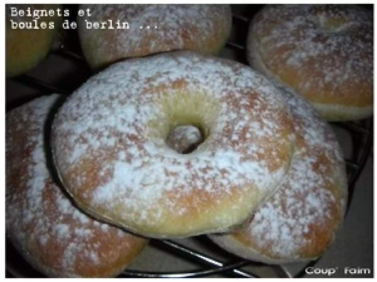 Beignets et boules de berlin ... au four