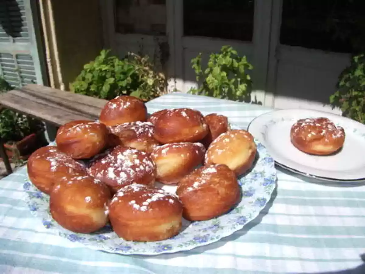 Beignets Fourrés au Citron
