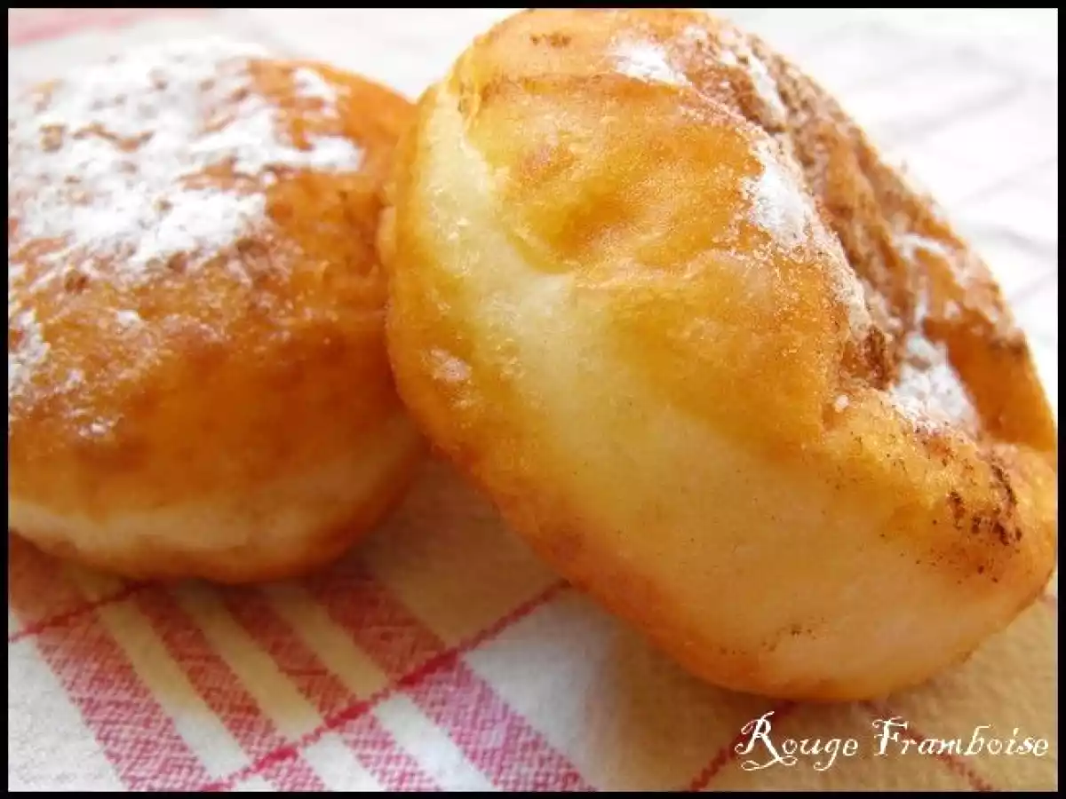 Beignets viennois moelleux, fourrés Nutella (sans friteuse)