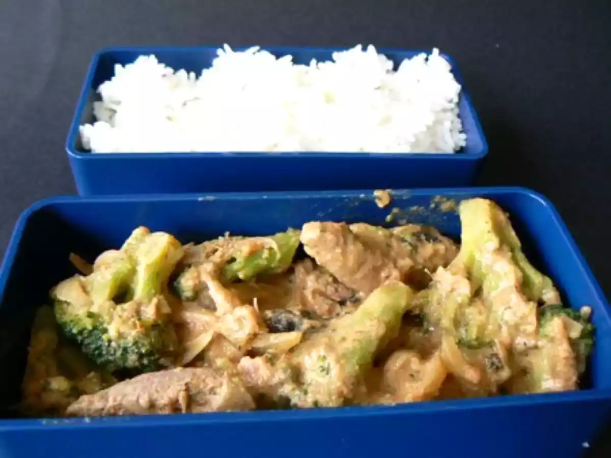Bento - Curry de boeuf Massaman
