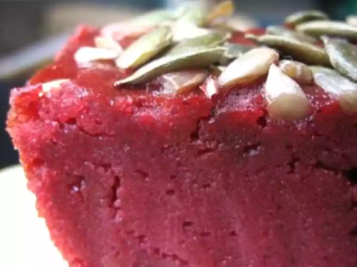 Bento épuré et excellent gâteau à la betterave