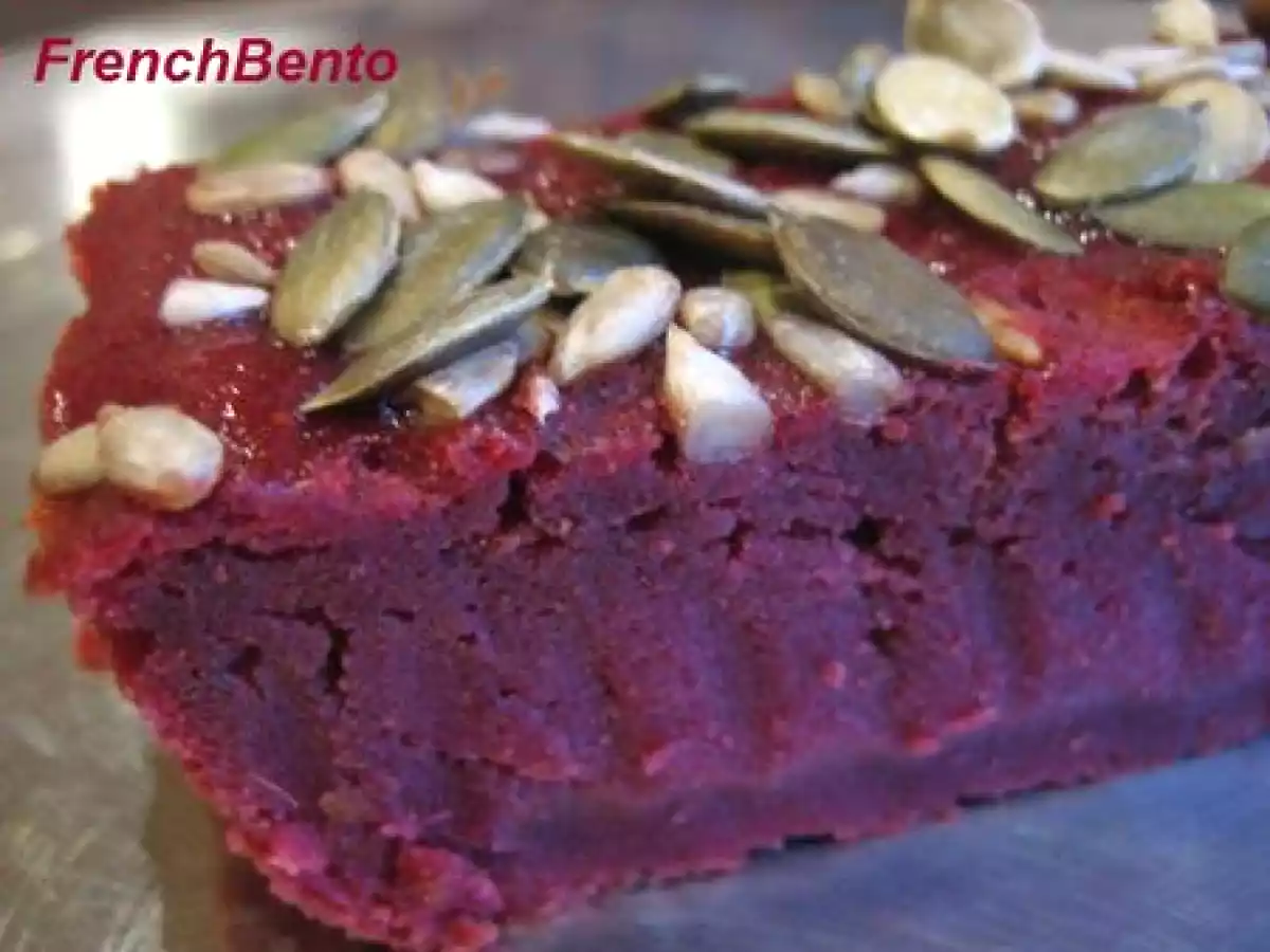 Bento épuré et excellent gâteau à la betterave - photo 2