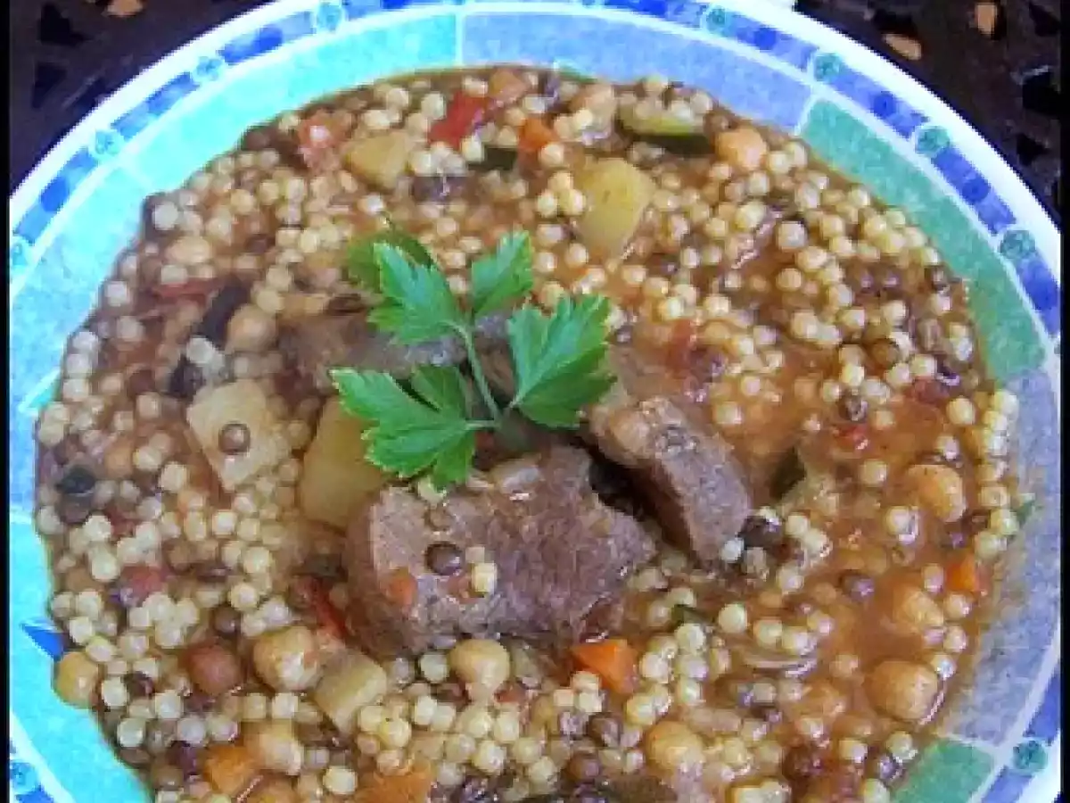 Berkoukes ( Abazine Kabyle / Aich ), spécialité algérienne
