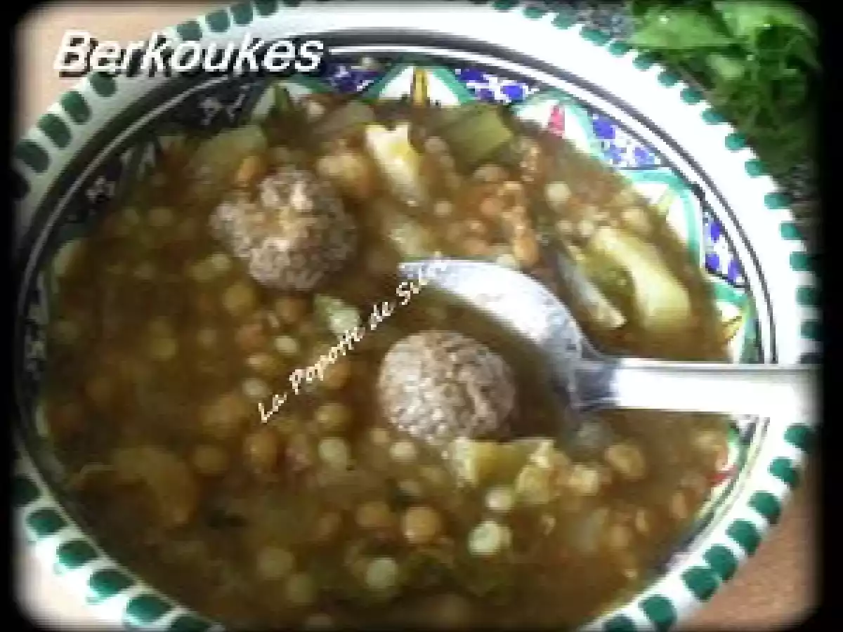 Berkoukès aux lentilles, légumes et boulettes a ma façon - photo 3
