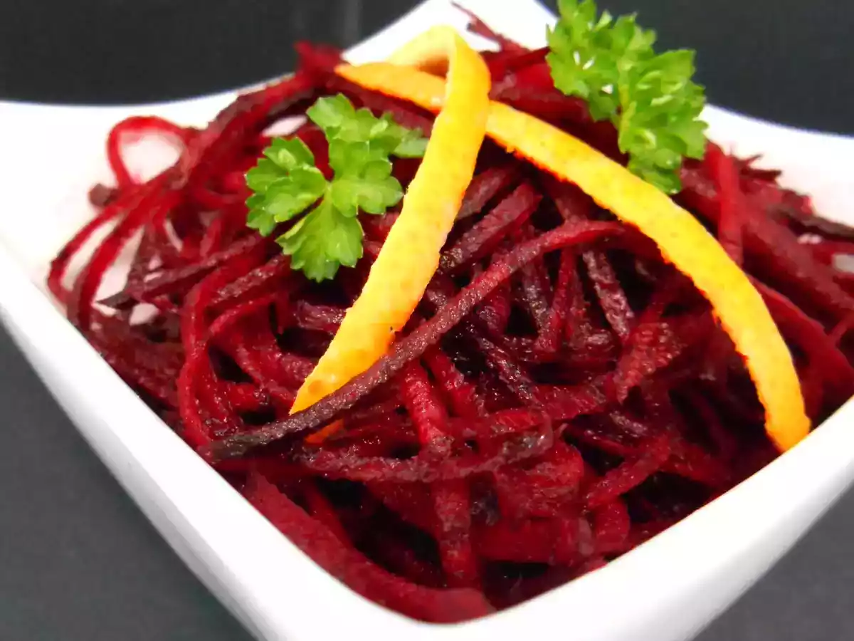 BETTERAVES ROUGES CRUES RAPÉES