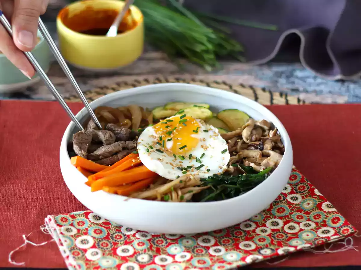 Bibimbap, le plat traditionnel coréen - photo 2