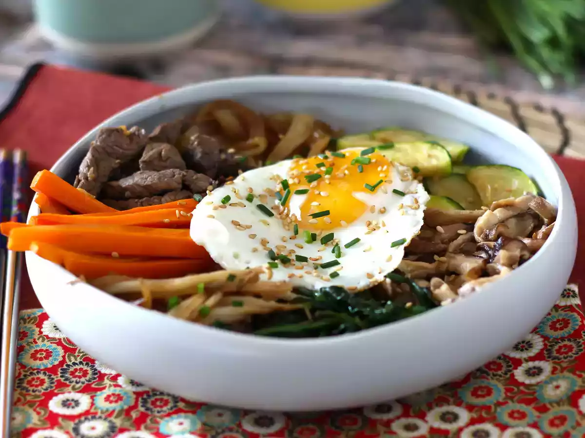 Bibimbap, le plat traditionnel coréen