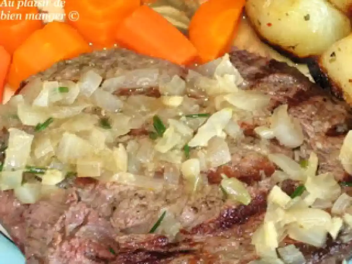 Biftecks aux poivres et sauce au gingembre