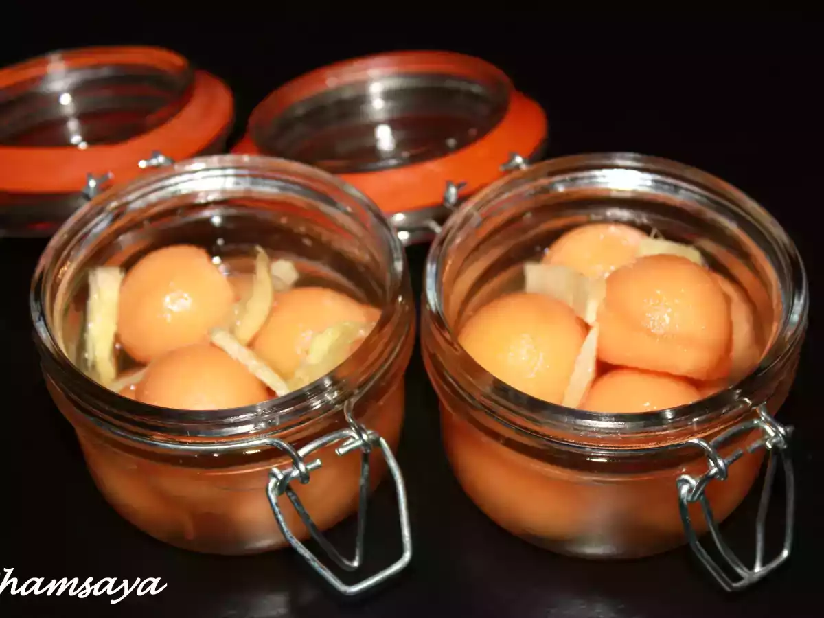 Billes de melon au gingembre - photo 3