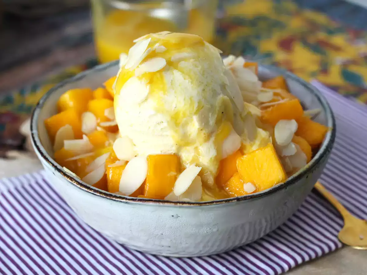 Bingsu à la mangue, le dessert glacé coréen ultra rafraîchissant qui cartonne! - photo 3