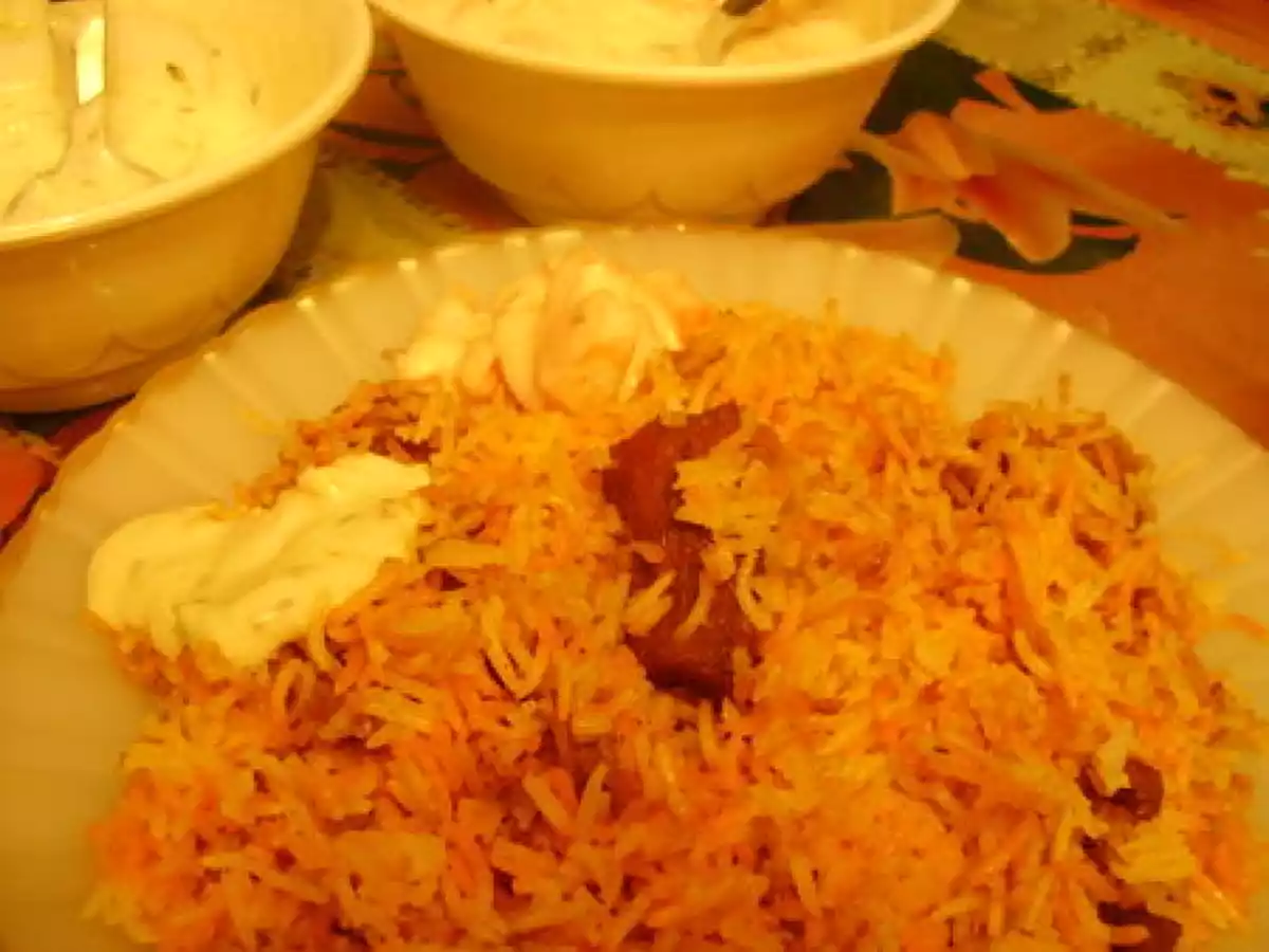 BIRYANI AGNEAU (qorma)