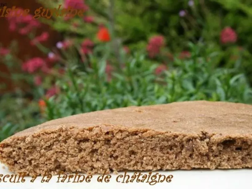 Biscuit à la farine de châtaigne, un délice !, photo 1