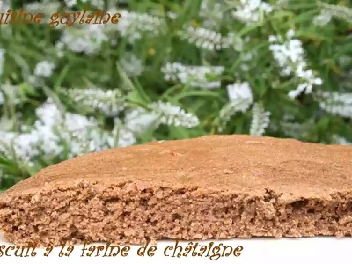 Biscuit à la farine de châtaigne, un délice ! - photo 2