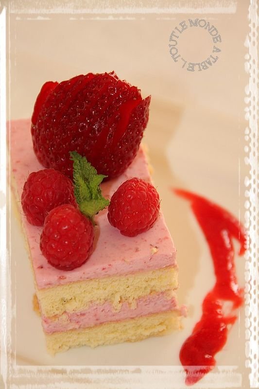 Gateau Anniversaire Fruits Rouges